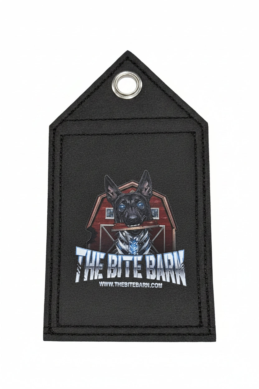 Patch Tags W/ Custom Logo - Hook and Loop Patch Tags