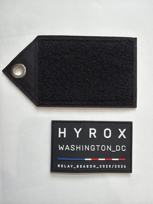 Hook and Loop Patch Tag